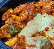 Cheese Rice Cake Chicken