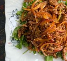 Scallion Stir-Fried Lamb
