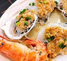 Garlic Steamed Oysters