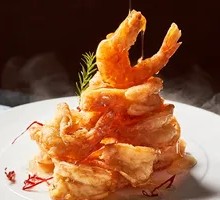 Grilled Shrimp in Crispy Pastry