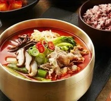 Korean Spicy Beef Soup Rice