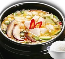 Soybean Paste Soup Rice