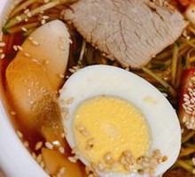 Korean Cold Noodles with Spicy Oil
