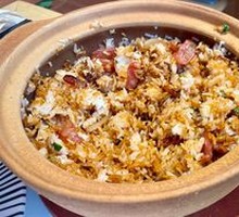 Cured Meat Clay Pot Rice