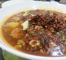 Spicy Dan Dan Noodles with Blood Sausage