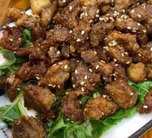 Scallion Stir-Fried Lamb