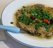 Old Beijing Tofu with Mustard Greens