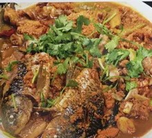 Stewed River Carp with Offal