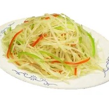 Spicy Pepper and Potato Shreds