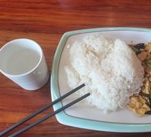 Wood Ear Mushroom and Pork Rice Bowl