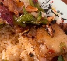 Spicy Pork Fried Rice Bowl