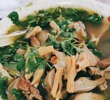 Duck Blood and Vermicelli Soup