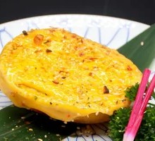 Crab Paste Baked Small Potatoes
