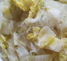 Glass Noodle with Baby Bok Choy