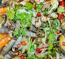 Seafood Delight with Noodles