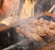 Three Skewers of Lamb