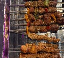 Sliced Beef with Hangzhou Chili, 3 Skewers