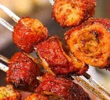 Stuffed Intestines with Scallions