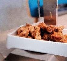 Grilled Pork with Large Skewers