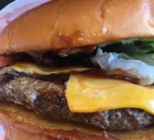 Pineapple Salsa Angus Thick Burger