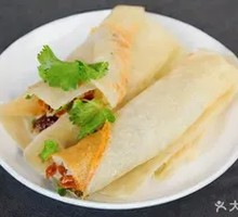 Spring pancake with shredded potatoes