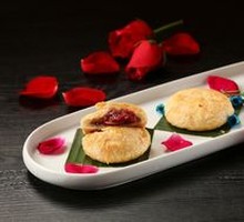 Freshly Baked Rose Cake