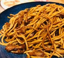 Sticky Rice Noodles with Green Beans