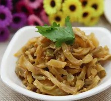 Pickled Mustard Greens Strips