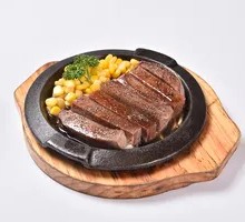 Sautéed Beef Tongue on Hot Plate