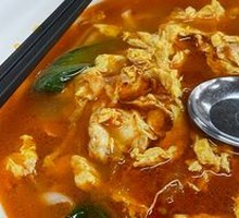 Tomato and Egg Knife-Pressed Noodles