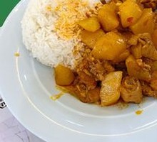 Large Plate Chicken Rice