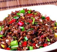 Stir-fried Pork Minced with Grandmother's Vegetables