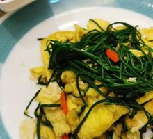 Safflower Stir-Fried Eggs