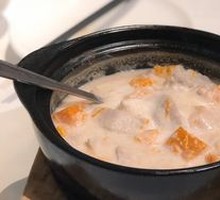 Barley, Taro, and Pumpkin Stew