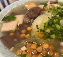 Duck Blood and Vermicelli Soup