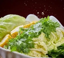 Mixed Green Vegetables Platter