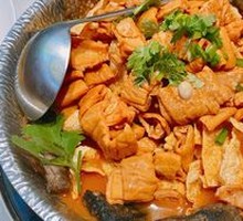 Snail Noodle with Stinky Tofu and Intestines Hot Pot