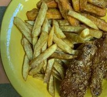 Golden Sweet Potato Fries