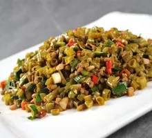 Minced Pork with Sour Beans