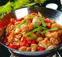 Dry Pot Fish Offal