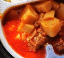 Beef Brisket Rice in Red Sauce