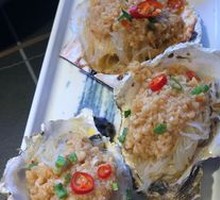 Grilled Oysters and Scallops