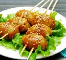 Charcoal-Grilled Egg Custard