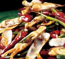 Spicy Stir-Fried Clams