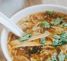 Spicy Sour Noodle Soup with Bone Broth