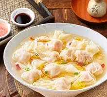 Garlic Shoots Fresh Meat Wonton
