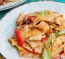 Spicy Pepper and Dried Tofu