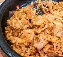 Braised Pork Belly with Sour Cabbage