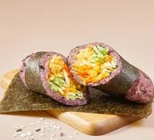 Japanese-style Rice Ball with Meat Floss