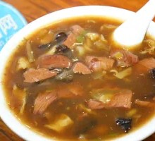 Spicy and Sour Tripe Soup